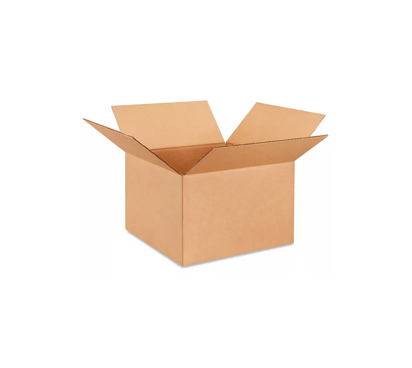 12x12x8 Lightweight 32 ECT Corrugated Boxes