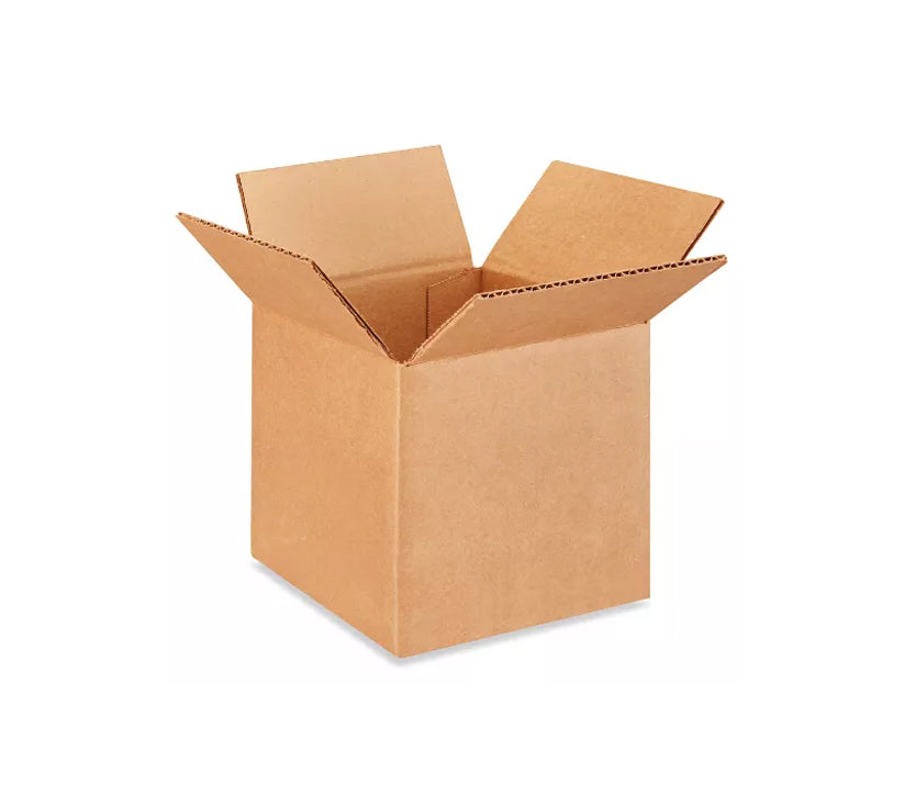 6x6x6 Lightweight 32 ECT Corrugated Boxes